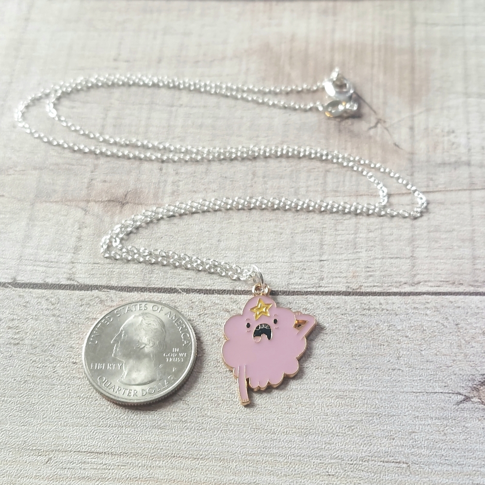 Adventure Time Necklace Lumpy Space Princess - Picture 2 of 2